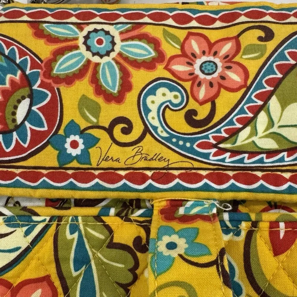 Vera Bradley‎ Retired Convertible Shoulder Bag Provencal Yellow Multicolor